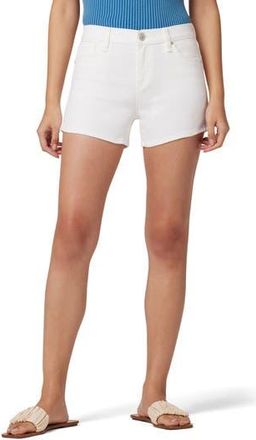 Hudson Gemma Mid Rise Denim Shorts in Clean White at Nordstrom Rack, Size 28