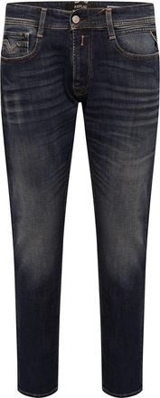 Replay Mens Rocco Comfort-Fit Jeans in Blue Cotton - Size 34W/32L