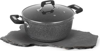 KASANOVA Casseruola New Petra Dark da 24 cm