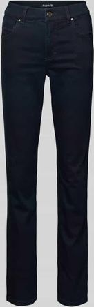 Angels Bootcut Jeans mit Kontrastn&auml;hten Modell CICI in Marine, Gr&ouml;&szlig;e 34/28