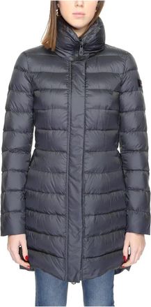 Peuterey Down Jassen - Dames - Parka Jassen - Blauw - S - Polyester - Jassen