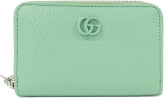 Gucci Green Leather Coin Purse/Coin Case (Pre-Owned)