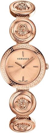 Versace Womens VERF00918 Ladies Medusa Stud Icon Watch - Rose Gold - One Size