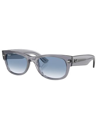 Ray-Ban Mega Wayfarer-Zonnebril, Grijs