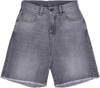 Vision Of Super Denim Shorts - Heren - Denim shorts - Grijs - W28 - Denim - Korte Broeken
