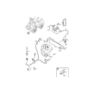 STIGA Sports Soporte De Bater&iacute;a Negro Original Stiga - 1134-5343-01