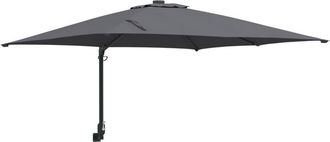 vidaXL Parasol De Jard&iacute;n Antracita, Negro 248.5 X 247.5 X 160 Cm Vidaxl