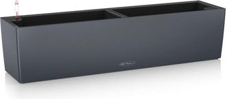 Lechuza Jardiniere - Balconera Color 80 - Kit Complet - Gris Ardoise - 12 L - Lechuza