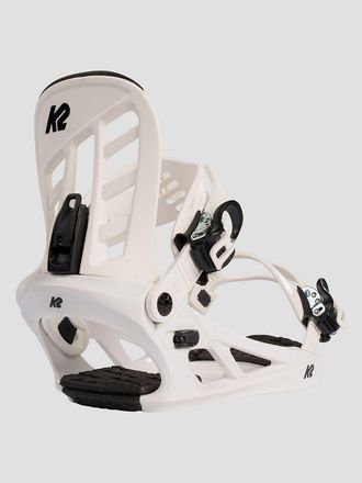 K2 You+h 2023 Kids Snowboard Bindingen wit