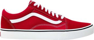 Vans Old Skool-canvas sportschoenen voor heren (Racing Rood)