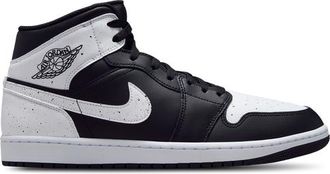 Nike Jordan Mens AJ 1 Mid SE - Shoes Black/White/Black Size 10.0
