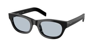 Prada PR C09SF Asian Fit 16K30W Mens Sunglasses Black Size 52