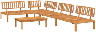 vidaXL 5 Piece Garden Pallet Sofa Set Solid Wood Acacia vidaXL