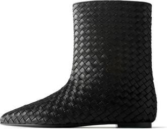 L37 Anastasiia - Dames - Enkellaarsjes - Zwart - 38 EU - Leer - Schoenen