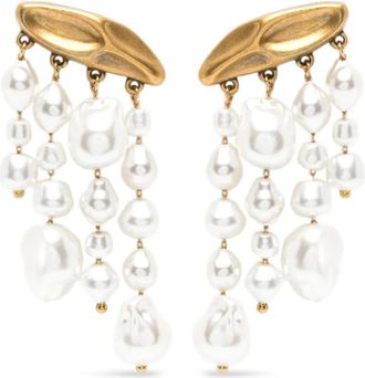 Cult Gaia Pearl Antbr - female - Cult Gaia - Earrings - White - ONE SIZE - Accessories
