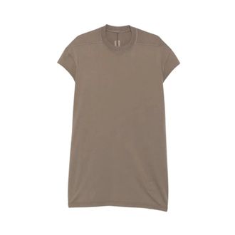 Rick Owens S Jumbo SL T-Shirt - Heren - Tops - Grijs - Maat: S Katoen