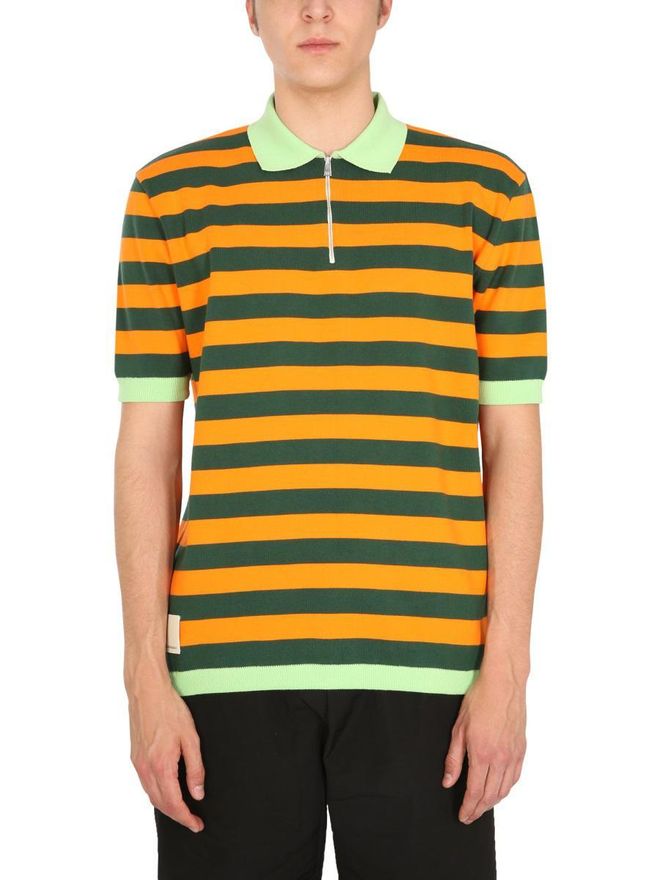 Tシャツ・カットソー SUNNEI SS21 KNITTED POLO (PSS02_DARKGR/ORANGE) Sunnei Knitted Polo from $113.00 - on Stylight