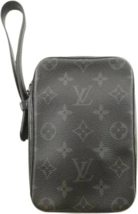 Louis Vuitton Pre-owned Clutches, male, Black, Size: ONE SIZE Pre-owned Handbag