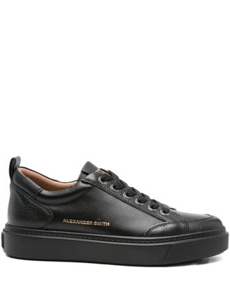 Alexander Smith Bond leather lace-up sneakers - Black