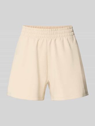adidas Shorts mit elastischem Bund in Beige, Größe XL