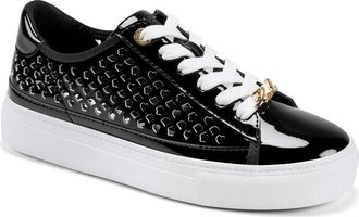 Karl Lagerfeld Caswell Platform Sneaker in Black at Nordstrom, Size 7.5
