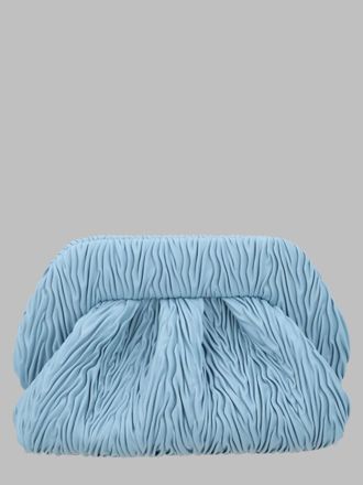 Themoir&egrave; Womens Clutch Bag Bios Baby Blue Cotton