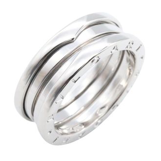 Bulgari Silver White Gold (18K) Band Ring (Pre-Owned)