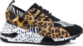 Steve Madden Sneakers - Dames - Sneakers - Veelkleurig - 35 EU - Leer - Schoenen