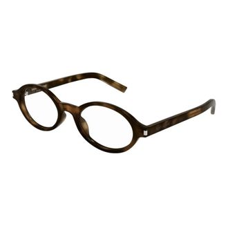 Saint Laurent Jeanne Optisch Montuur - Dames - Accessoires - Bruin - Maat: 50 MM