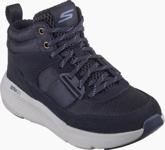 Skechers Womens OTG Elevate Slip On Trainers - Navy/Multi - Size: 4.5
