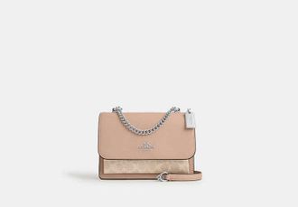 Coach Womens Klare Crossbody Bag in Beige | PVC