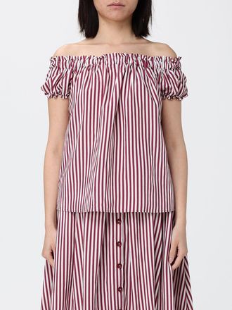 Hanita Striped Viscose Blend Top