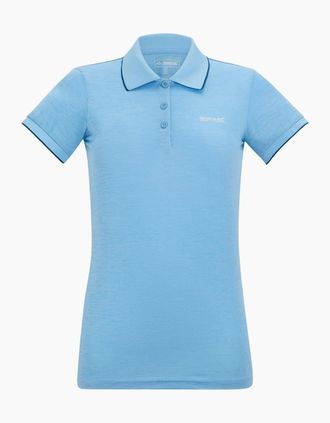 Regatta Womens Regatta Womens/Ladies Remex II Polo Neck T-Shirt - Blue - Size: 20