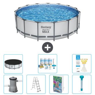 Bestway Piscina Bestway Steel Pro Max Redonda - 488x122 Cm - 8-piezas S574