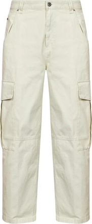 Ami Straight Broeken - Heren - Straight fit broeken - Wit - 2XL - Katoen - Broeken