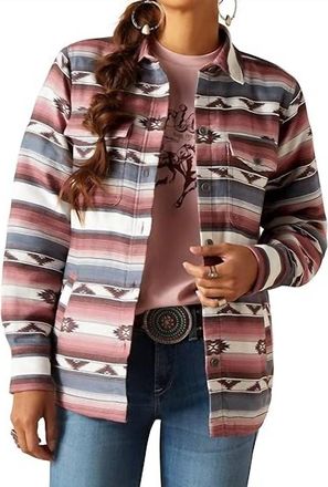 Ariat Long Sleeve Shirt Jacket In Serape Print