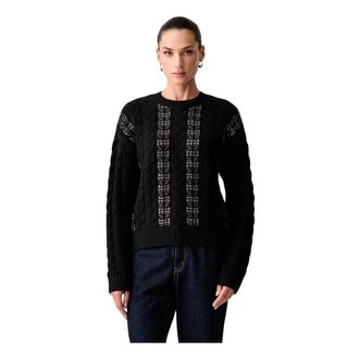 Guess Mujer, Jerseys, Negro, Talla: XS