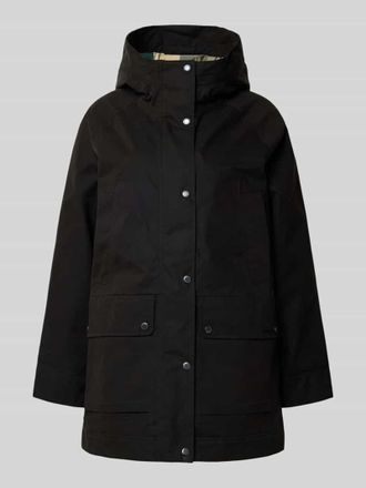 Barbour Regular Fit Funktionsjacke aus Baumwoll-Mix Modell BEADNELL in Black, Gr&ouml;&szlig;e 44