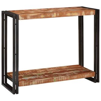 Berkfield Home Console Tables Multicolour 90 x 33 x 75 cm Solid reclaimed wood