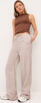 Twik Womens Striped wide-leg pant