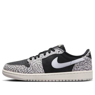 Air Jordan (WMNS) Air Jordan 1 Retro Low OG Black Cement CZ0775-001