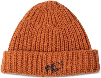 Paly Hollywood Muts met borduurwerk - Oranje