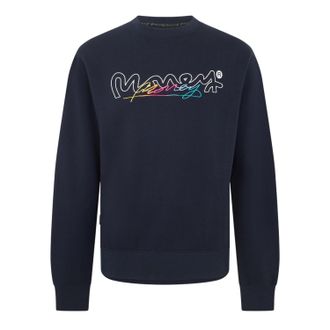 Money Clothing Heren Chop Vice Crew Hals Sweatshirt (Marine)