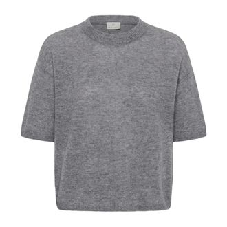 Kaffe Carla Pullover - Knitwear - Mujer - Gris - S