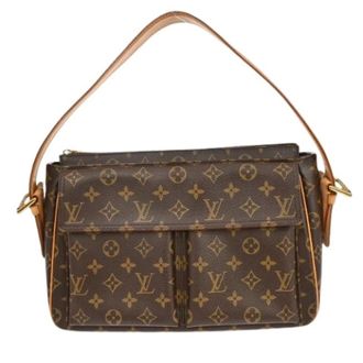 Louis Vuitton Pre-owned Shoulder Bags, female, Brown, Size: ONE SIZE Pre-owned Vintage Shoulder Bag