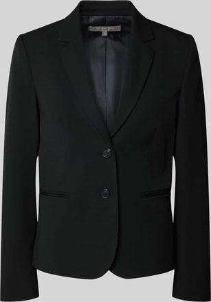 Christian Berg Blazer mit Leistentaschen und Reverskragen in Black, Gr&ouml;&szlig;e 34