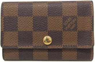Louis Vuitton Pre-owned Canvas Sleutelhanger - unisex - Vintage Accessoires - Bruin - ONE Size - Vintage