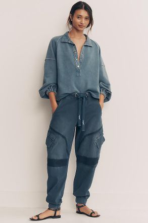 Pilcro Soft Wash Cargo Joggers by Pilcro Pants