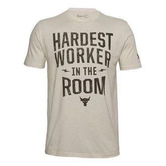 Under Armour Letter Printing Johnson Training Sports Male White 1357190-110