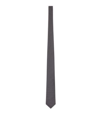 Lardini MICRO-PATTERNED SILK TIE - Lardini - Man